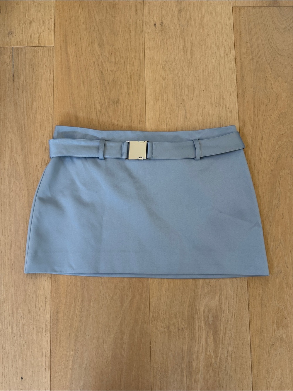 Reformation Carla Low Waist Belted Satin Skirt